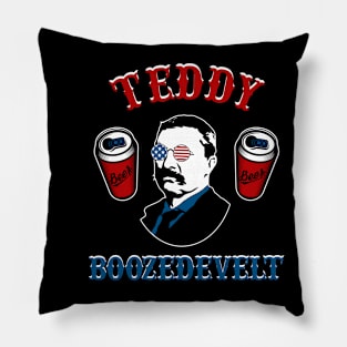 Teddy Boozedevelt Fourth of July President Pillow