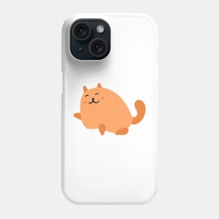 happy cat,funny cat design Phone Case