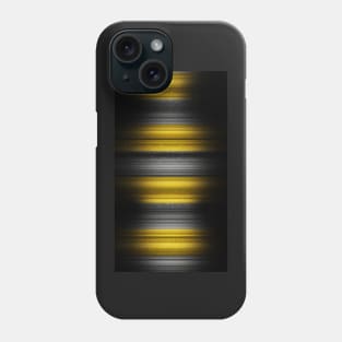 Yellow and Black Stripes Phone Case