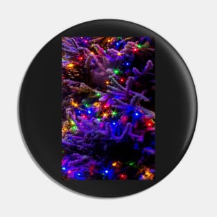 christmas tree lights Pin
