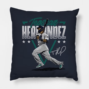 Teoscar Hernandez Seattle Triangle Name Pillow