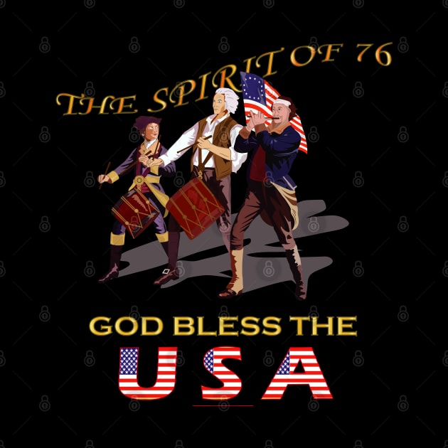 America - Spirit of 76 - God Bless the USA by twix123844