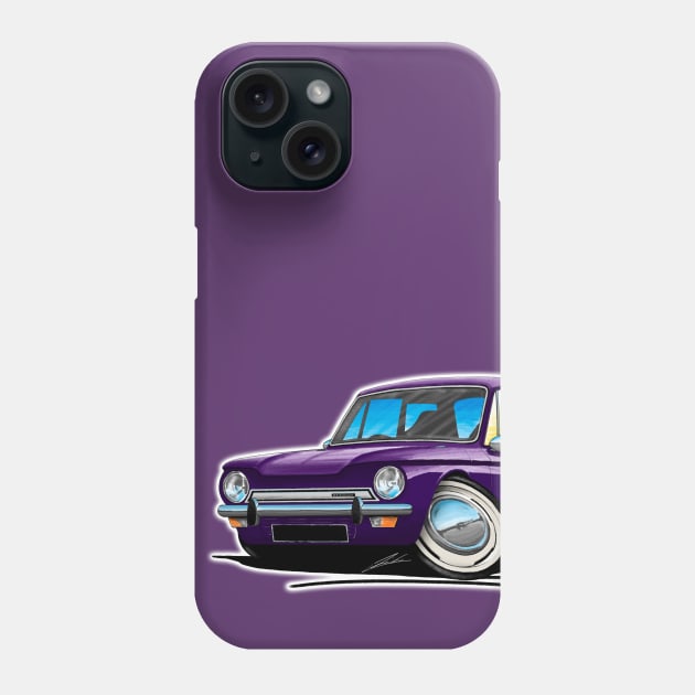 Hillman Imp Purple Phone Case by y30man5