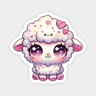 Y2K dolly glitter glamour sheep Magnet