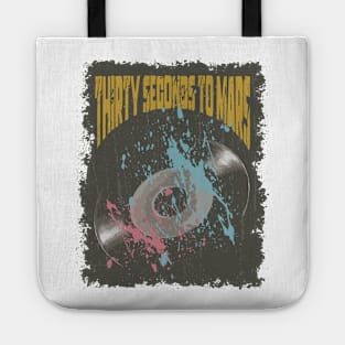 Thirty Seconds To Mars Vintage Vynil Tote