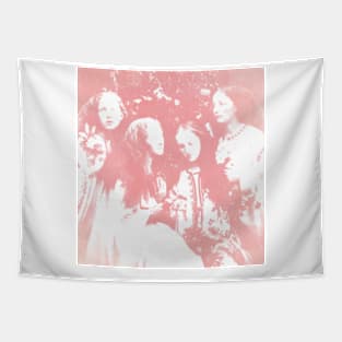 Garden Girls in Rose Tapestry