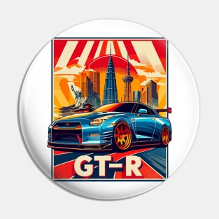 Nissan GT-R R34 Pin