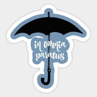 In Omnia Paratus Stickers For Sale Teepublic