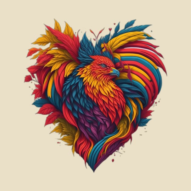 Radiant Pride Heart by QUENSLEY SHOP