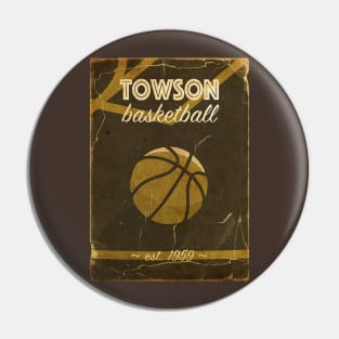 COVER SPORT - TOWSON ST BASKETBALL EST 1959 Pin
