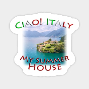 Villa Balbianello Summer house Lake Como Magnet