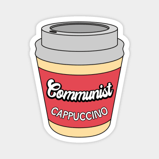 Communist Cappuccino Magnet