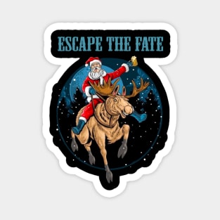 ESCAPE THE FATE BAND XMAS Magnet