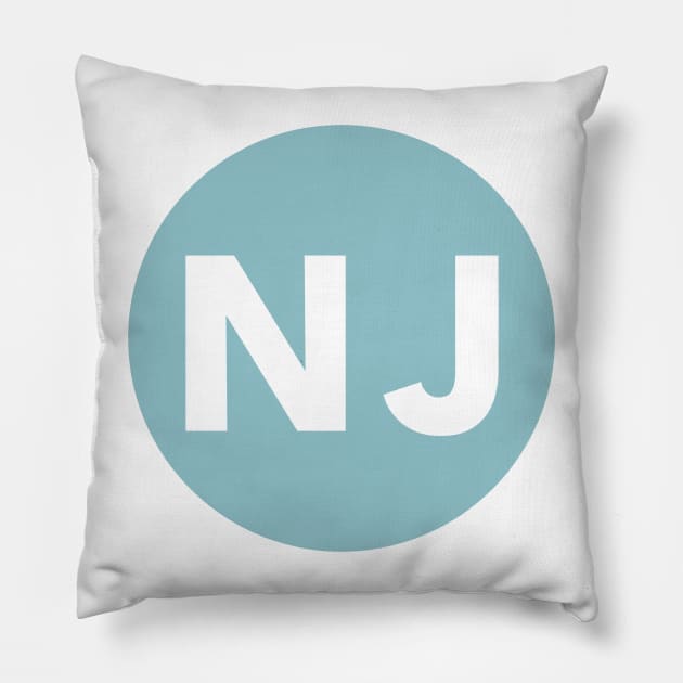 NEW JERSEY Pillow by weloveart