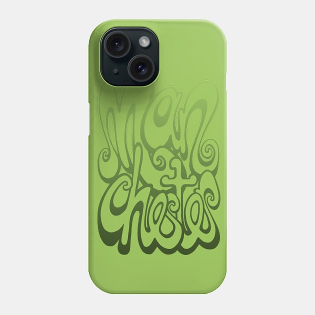 Manchester lettering - Green Phone Case by BigNoseArt