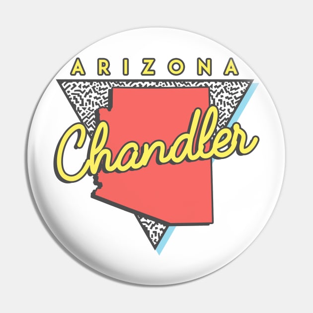 Chandler Arizona Triangle Pin by manifest