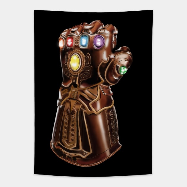 Infinity Gauntlet Tapestry by Danispolez_illustrations