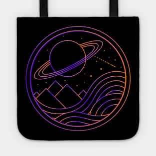 Geometric Landscape Space V4 Tote