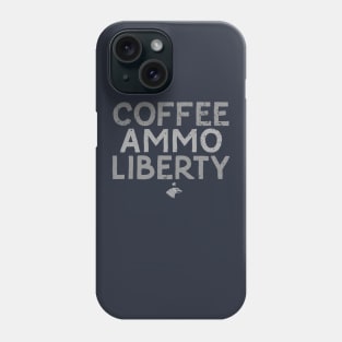 Coffee Ammo Liberty Phone Case