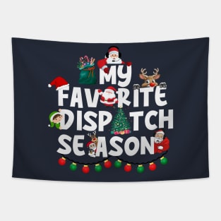 Dispatcher Christmas Season Tapestry