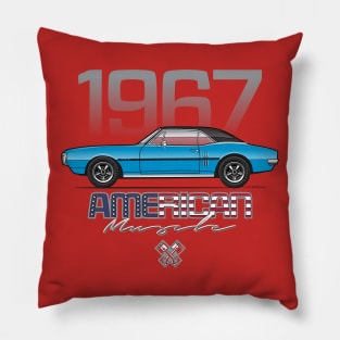 1967 Blue Pillow