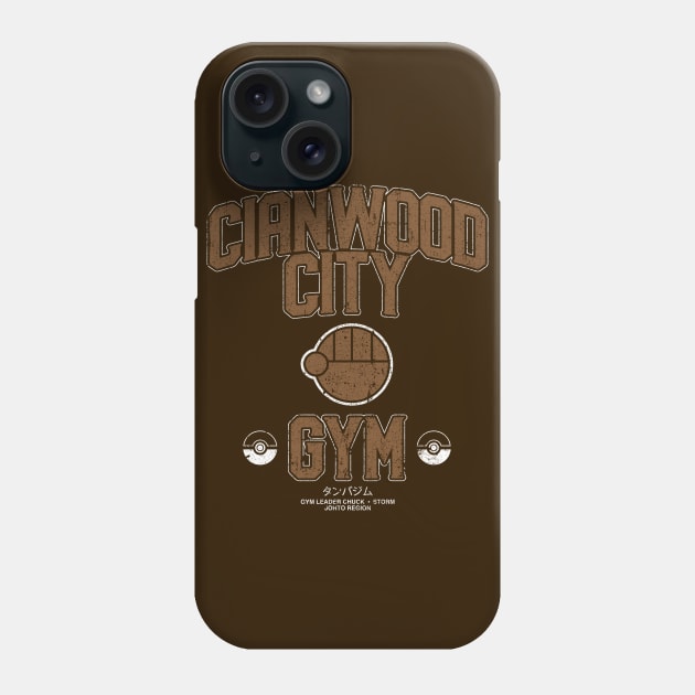 Cianwood City Gym Phone Case by huckblade