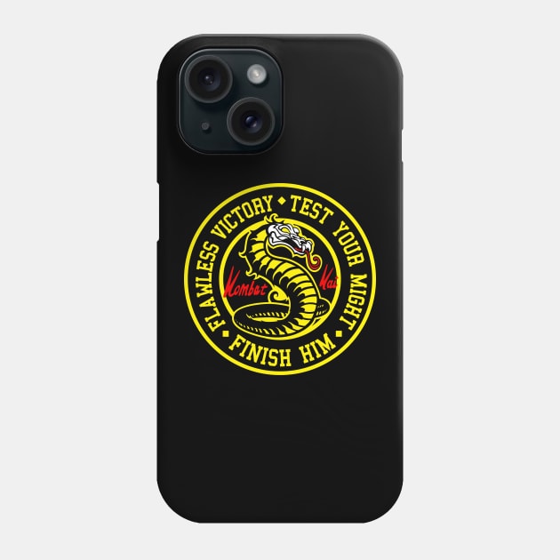 Kombat Kai - Test your might Phone Case by demonigote