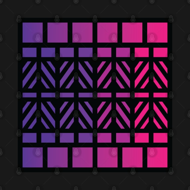“Dimensional Gate” - V.2 Purple - (Geometric Art) (Dimensions) - Doc Labs by Doc Labs