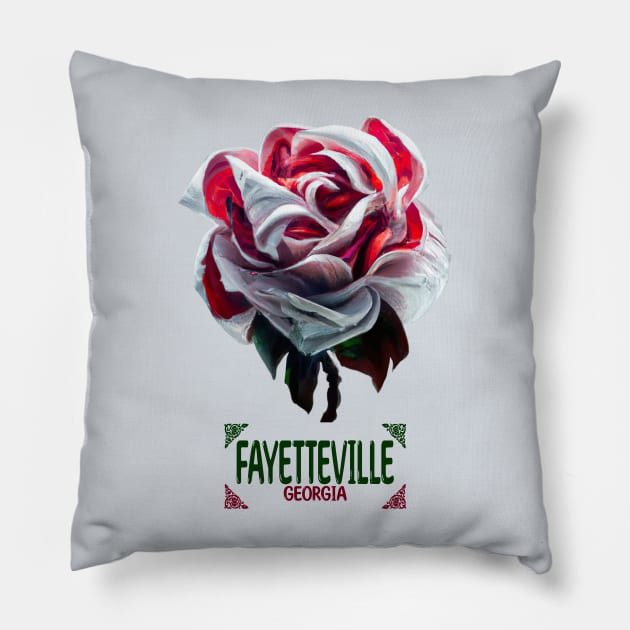 Fayetteville Georgia Pillow by MoMido