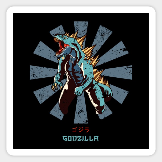 Godzilla Sticker