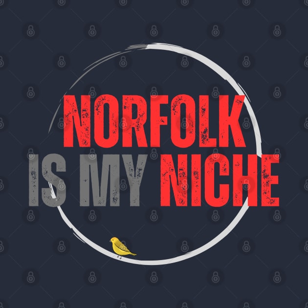 Norfolk is my Niche red and silver by MyriadNorfolk