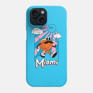 Miami basketball Phone Case