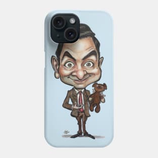 Mr. Bean and Teddy Phone Case