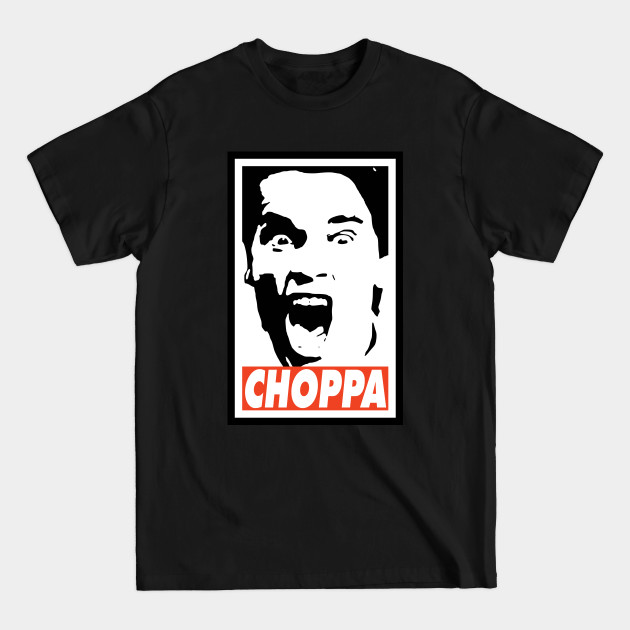 Discover Choppa - Arnold Schwarzenegger - T-Shirt