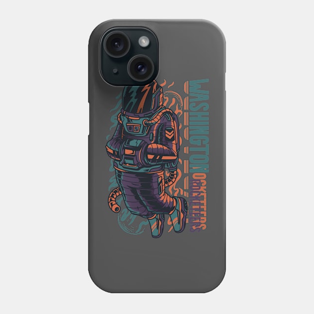 Washington Rocketeers Phone Case by LaarniGallery