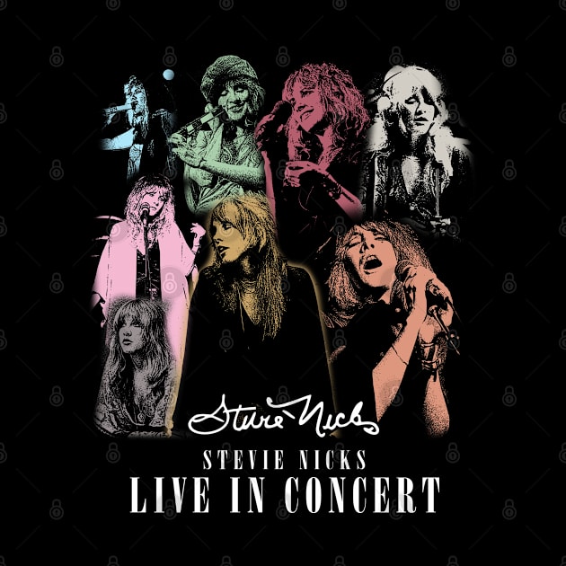 Stevie Nicks Vintage Rock Music 2023 Tour Live in Concert by Evergreen Daily