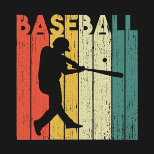 Baseball Vintage Sport Design T-Shirt