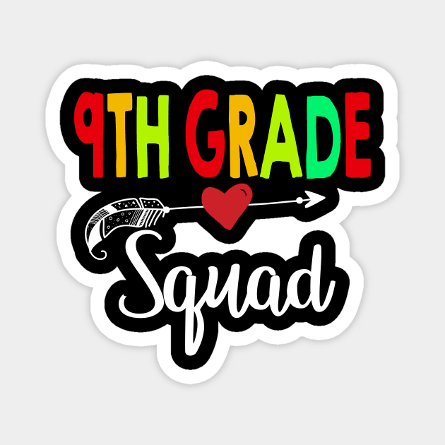 6th Grade Squad Teacher Back To School Magnet by aaltadel