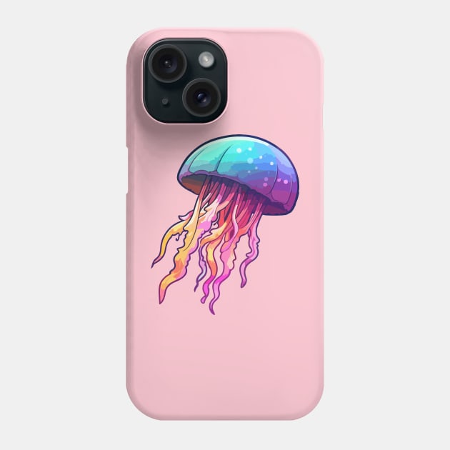 Jelly Fish Phone Case by unrefinedgraphics