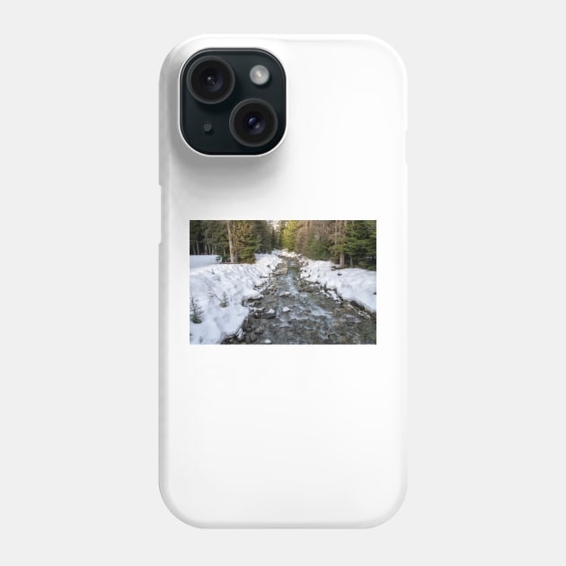 Fitzsimmons Creek at Whistler Phone Case by charlesk