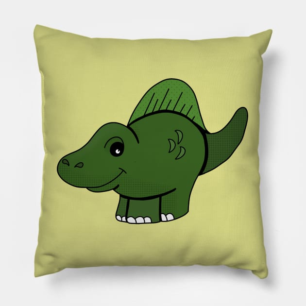 For Dinosaur Lovers Pillow by DiegoCarvalho