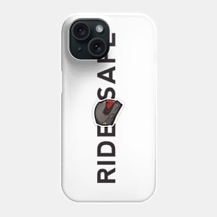 RIDE SAFE BLACK Phone Case