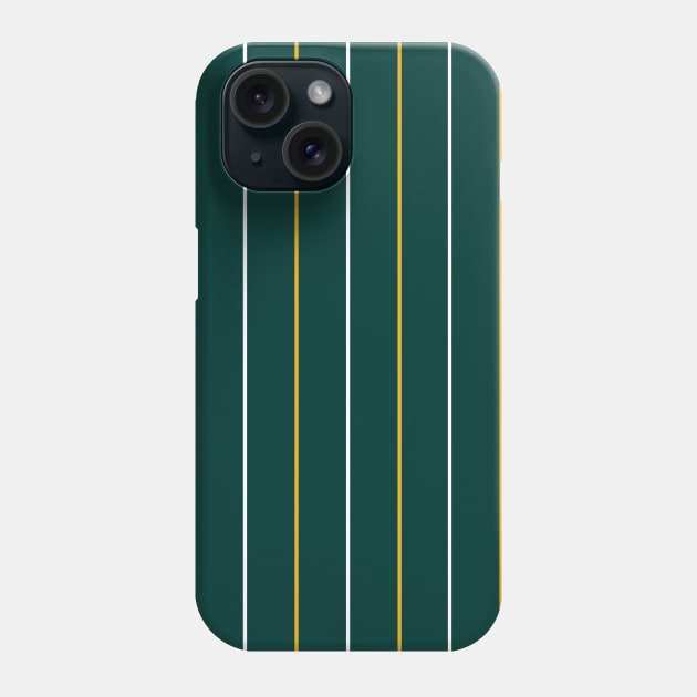 The A's Phone Case by CulturedVisuals