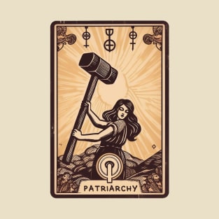 Smash The Patriarchy // Tarot Card T-Shirt