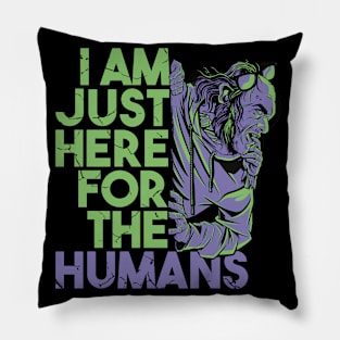 Zombie Human Fan Club Pillow