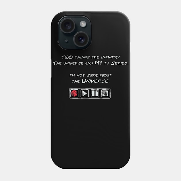 Two Things by Einstein Phone Case by Butnyes