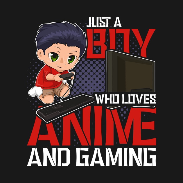 Gamer Otaku Boy Anime by shirtsyoulike