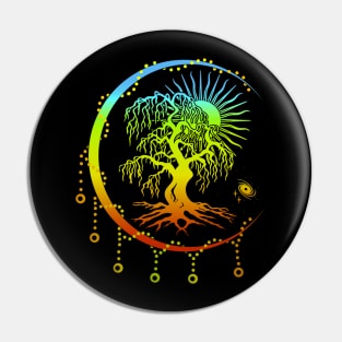 Om Esoteric Art - Tree of Life - Yoga Pin