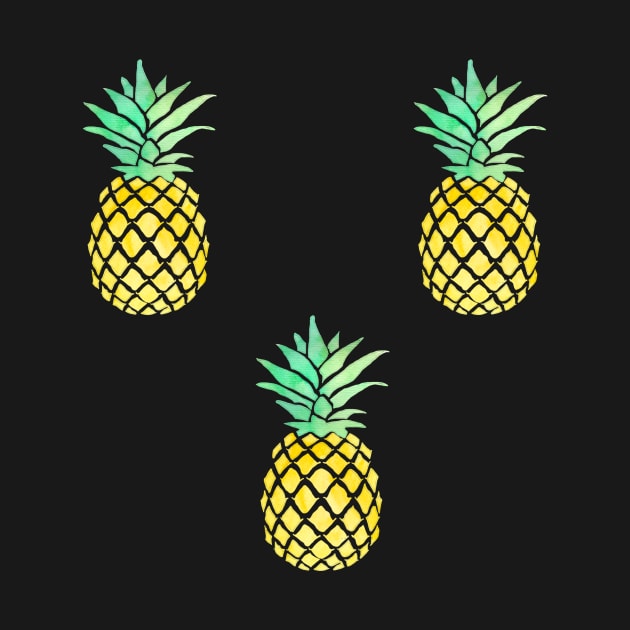 3 Pineapples by lolosenese