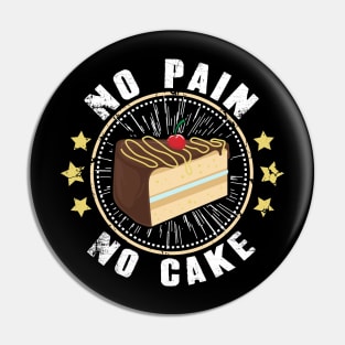 No pain no cake baking Pin